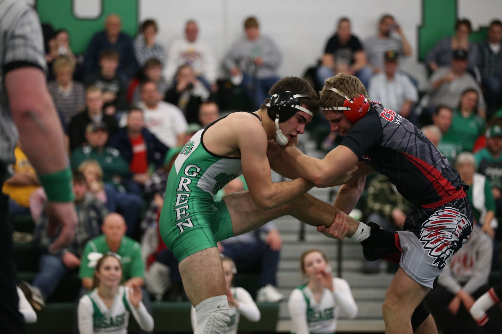 Osage, Forest City, Clarion and New Hampton wrestling, Dec. 22, 2017